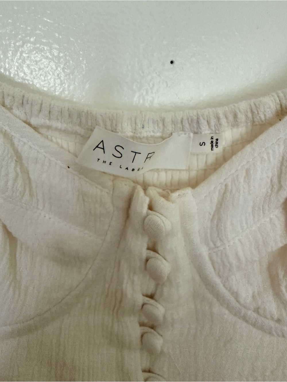 ASTR Ferreira White Spaghetti Strap Midi Dress - Picture 2 of 5